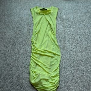 Urban outfitters bright green dress